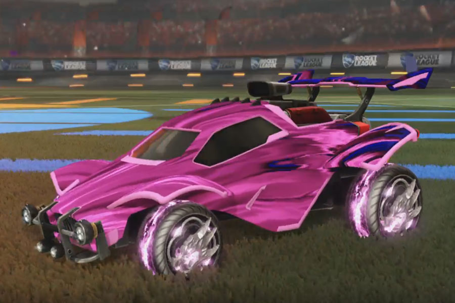 Rocket league Octane Pink design with Draco,Tidal Stream