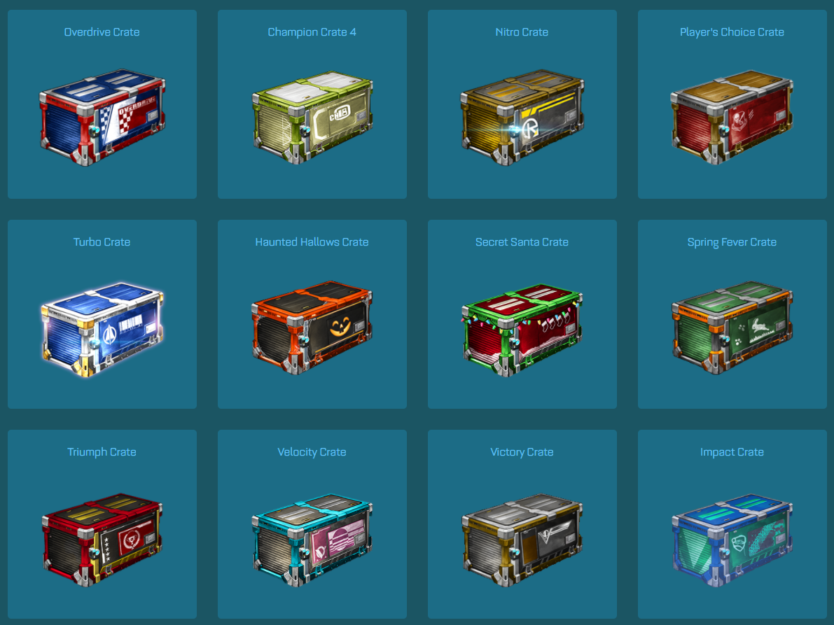 Rocket League Crate Simulator On Rocketprices Com Play Free